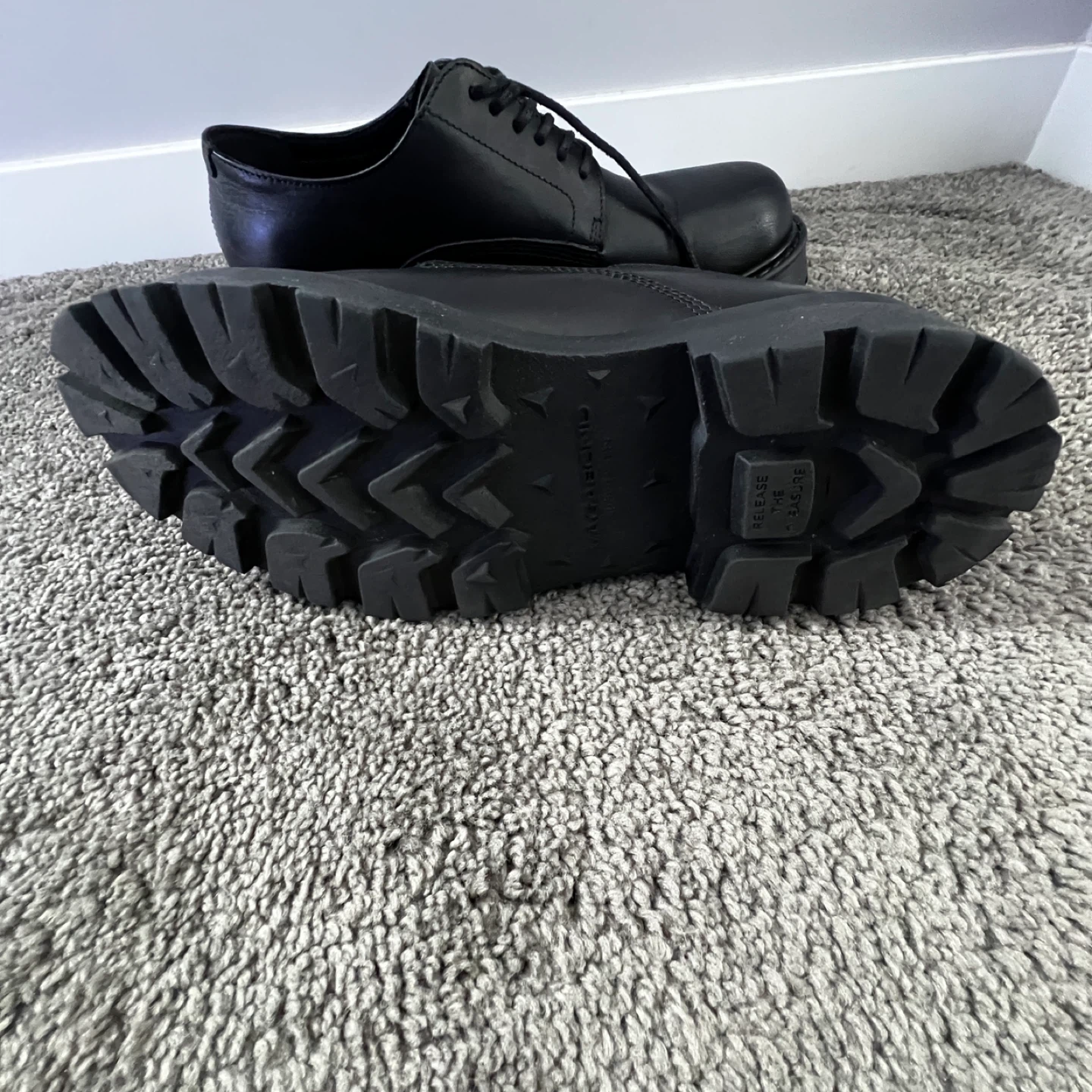 Vagabond Shoemakers Black Leather Oxford Shoes - photo 4