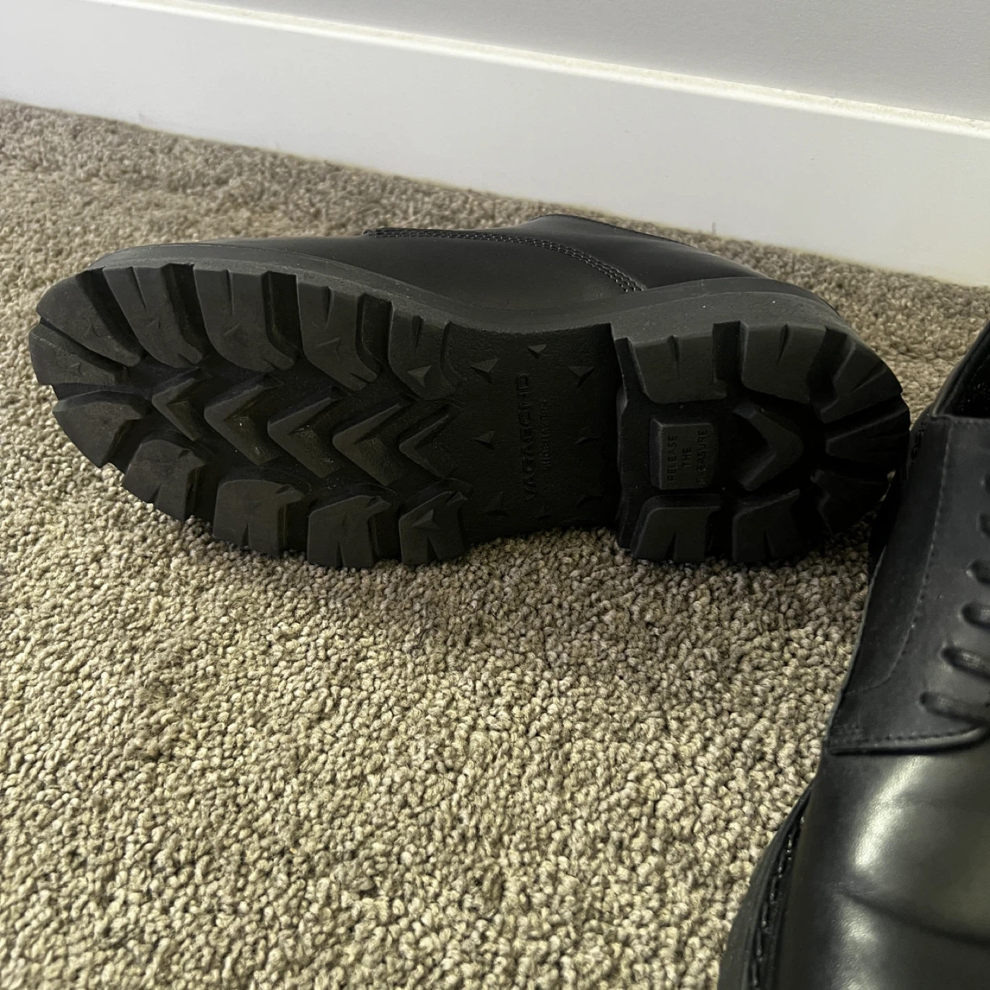 Vagabond Shoemakers Black Leather Oxford Shoes - photo 3