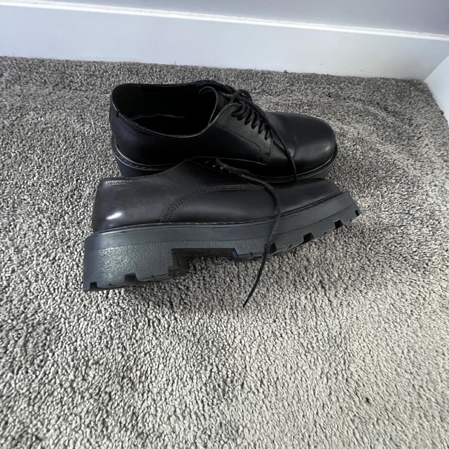Vagabond Shoemakers Black Leather Oxford Shoes - photo 5