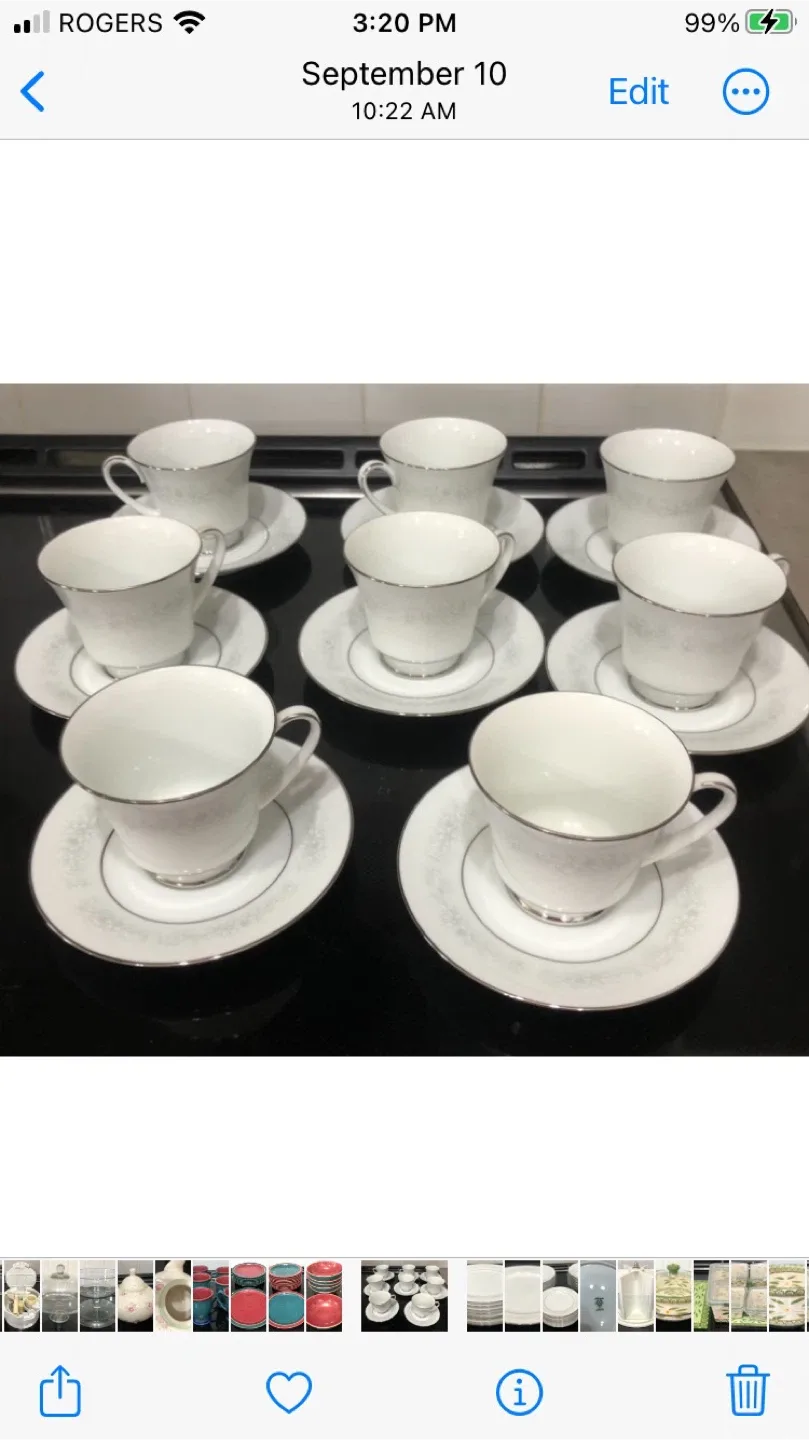 Noritake Cumberland #2225 8-Place Setting image indicator(5)