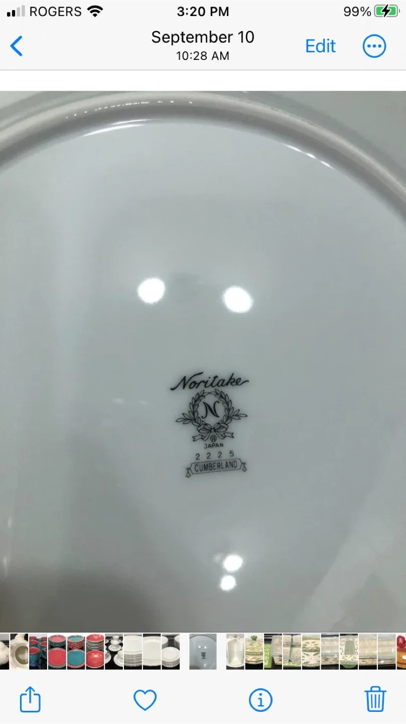 Noritake Cumberland #2225 8-Place Setting image indicator(2)