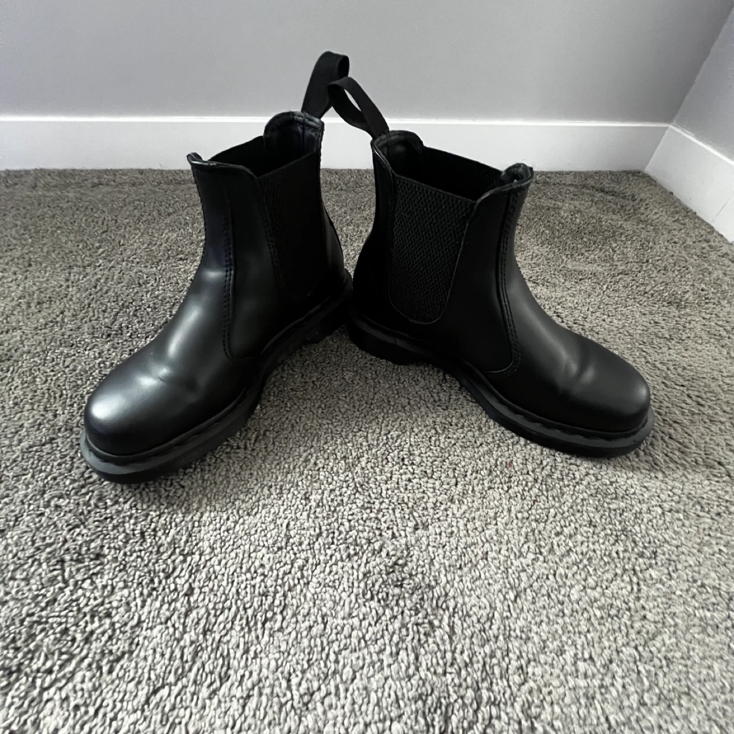 Dr. Martens 2976 Mono Black Chelsea Boots - US 6 - photo 3