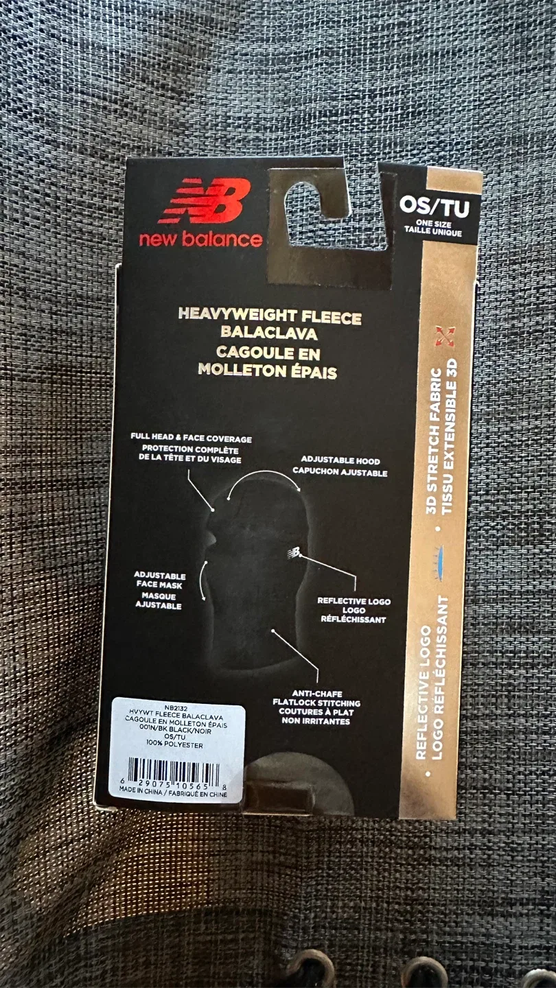 New Balance Heavyweight Fleece Balaclava - New in Box! image indicator(3)