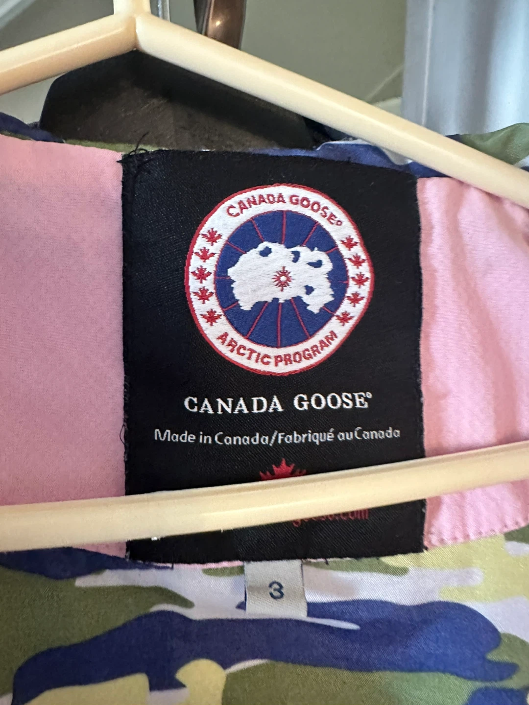 Canada Goose Kids' Pink Jacket Size 3 - photo 2