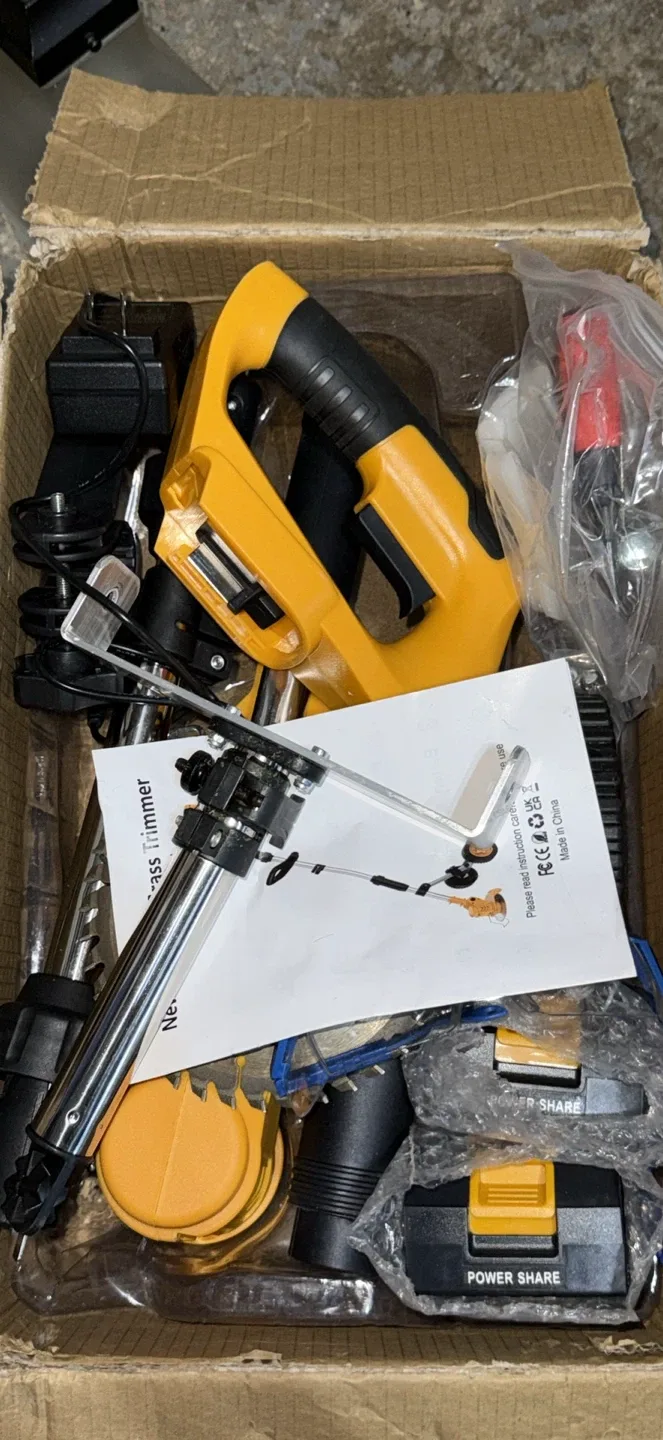 Lazenry Electric Weed Wacker with Wheels image indicator(8)