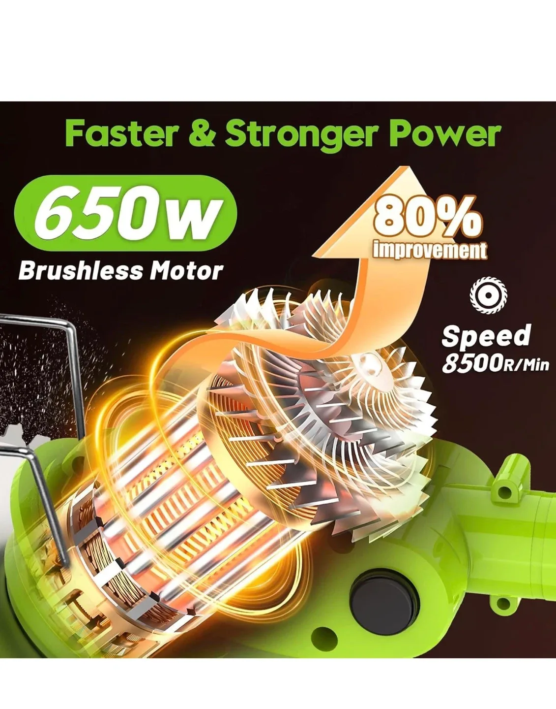 New 3-in-1 Cordless Grass Trimmer/Edger Kit image indicator(9)