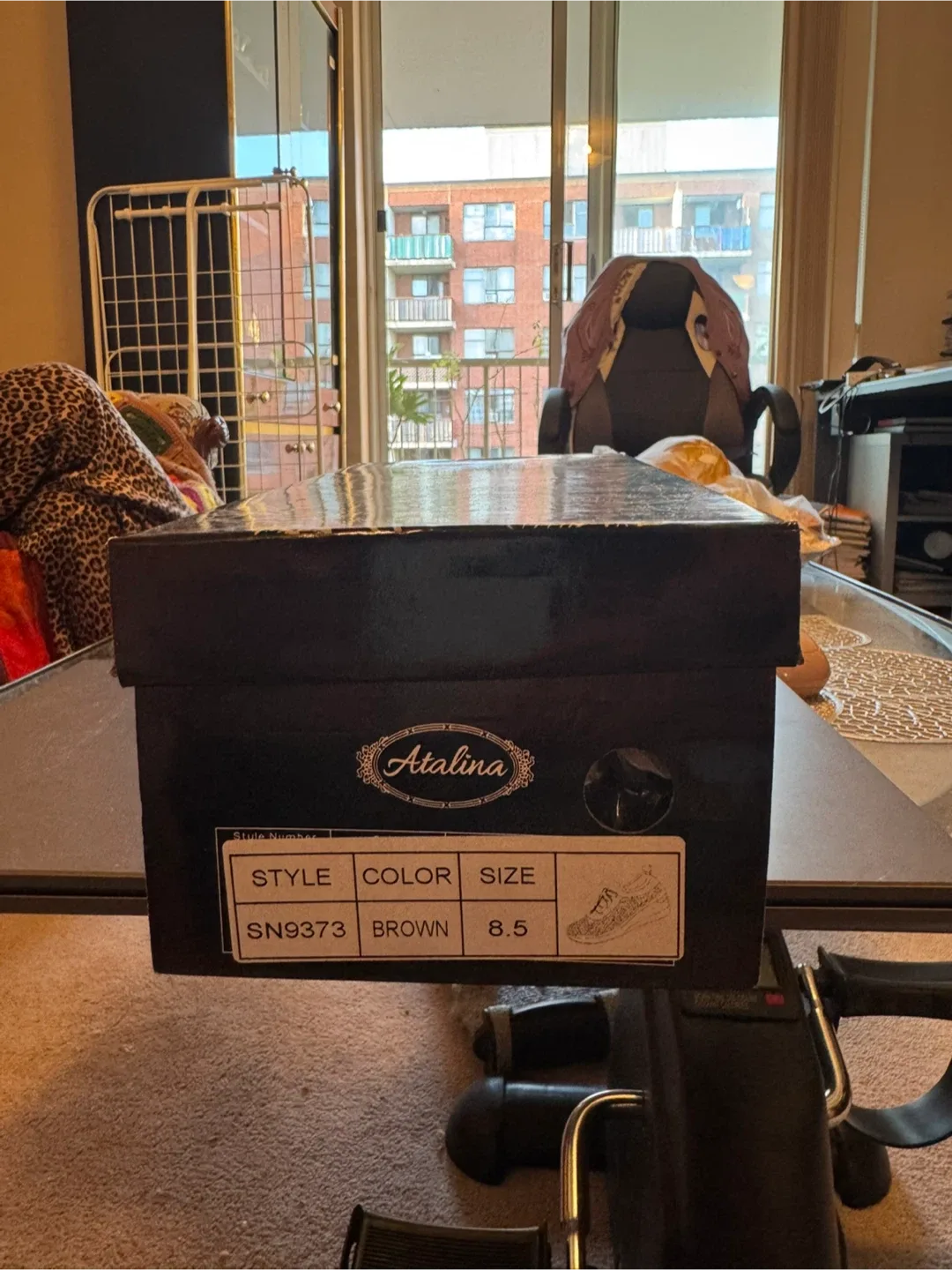 Atalina Women’s Brown Sneakers - Size 40 EU or 8.5 to 9 US image indicator(7)