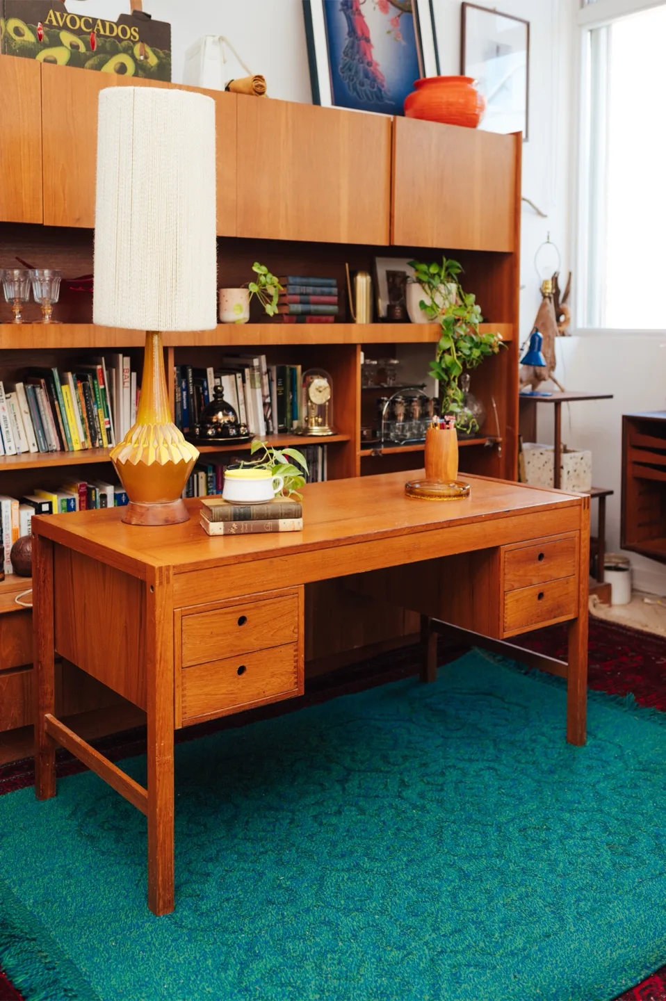 Danish Teak MCM Desk 🤎