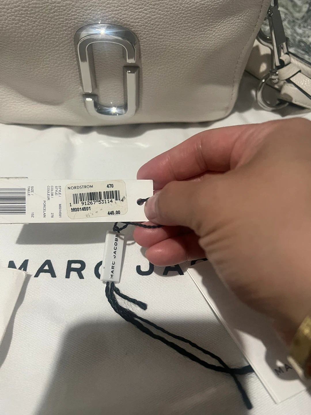 Marc Jacobs The Softshot 21 Crossbody - Porcelain - photo 2