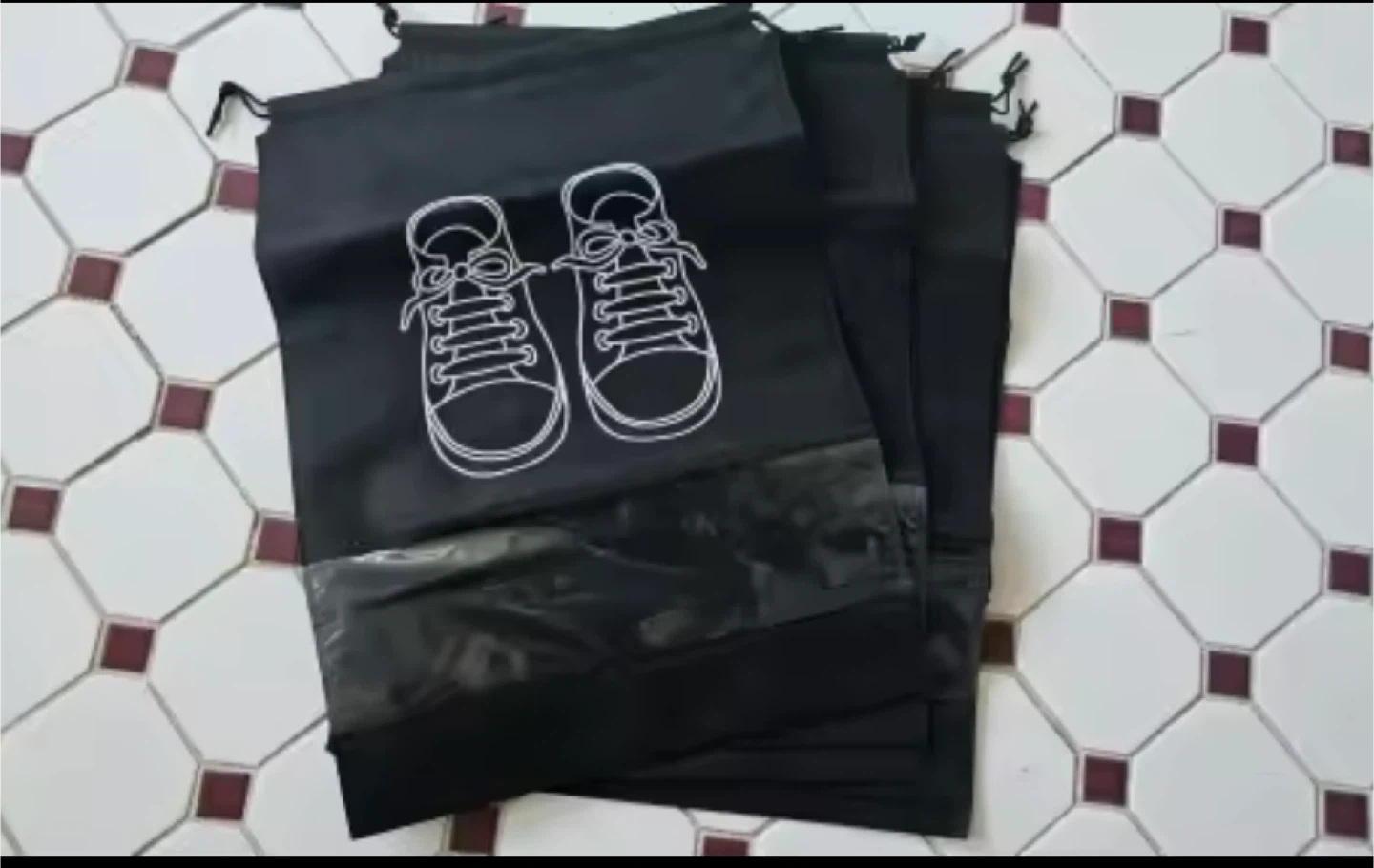 Black Shoe Bags - L-5PCS - New - photo 2