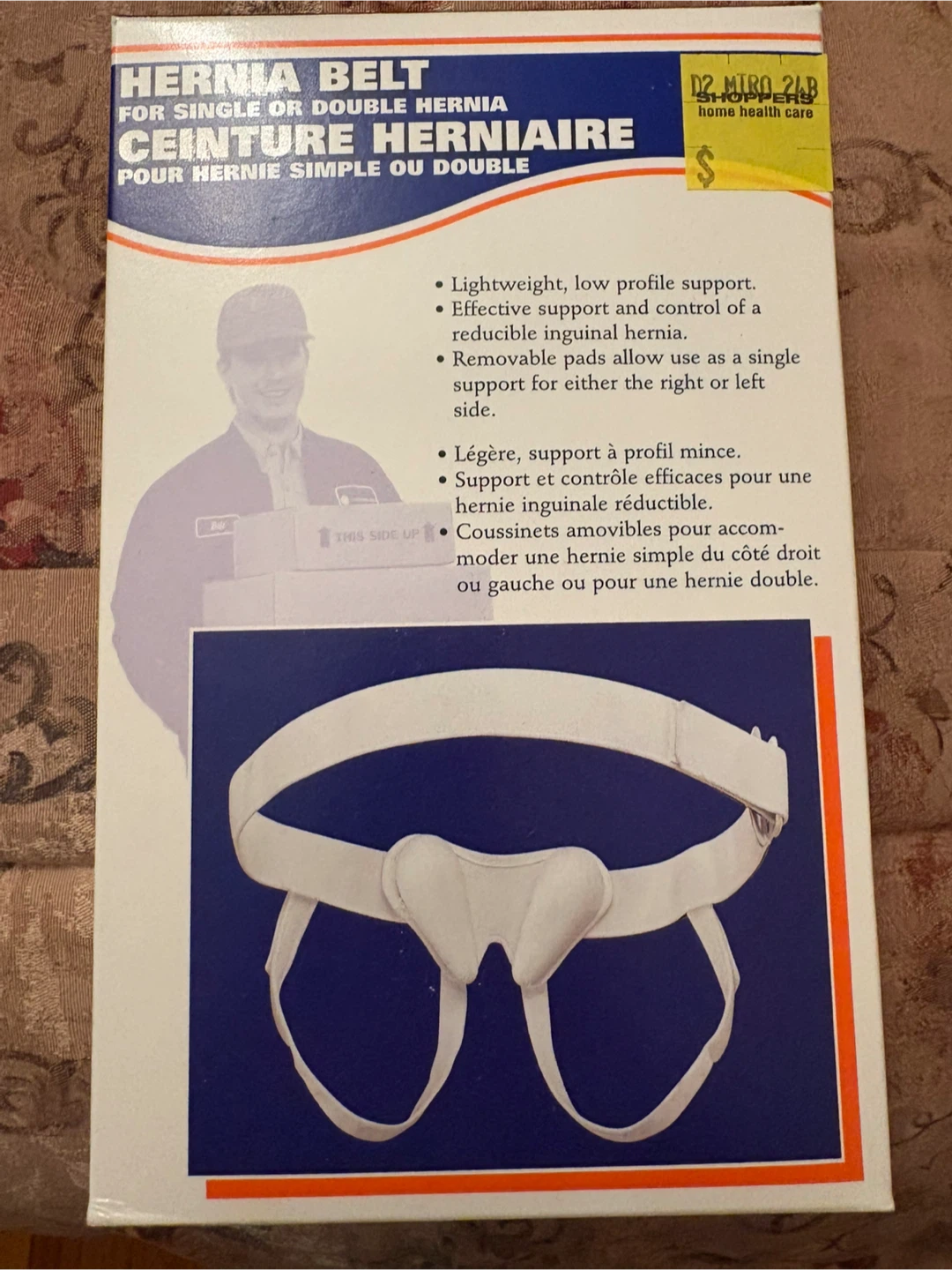 Hernia Belt for Single or Double Hernia
