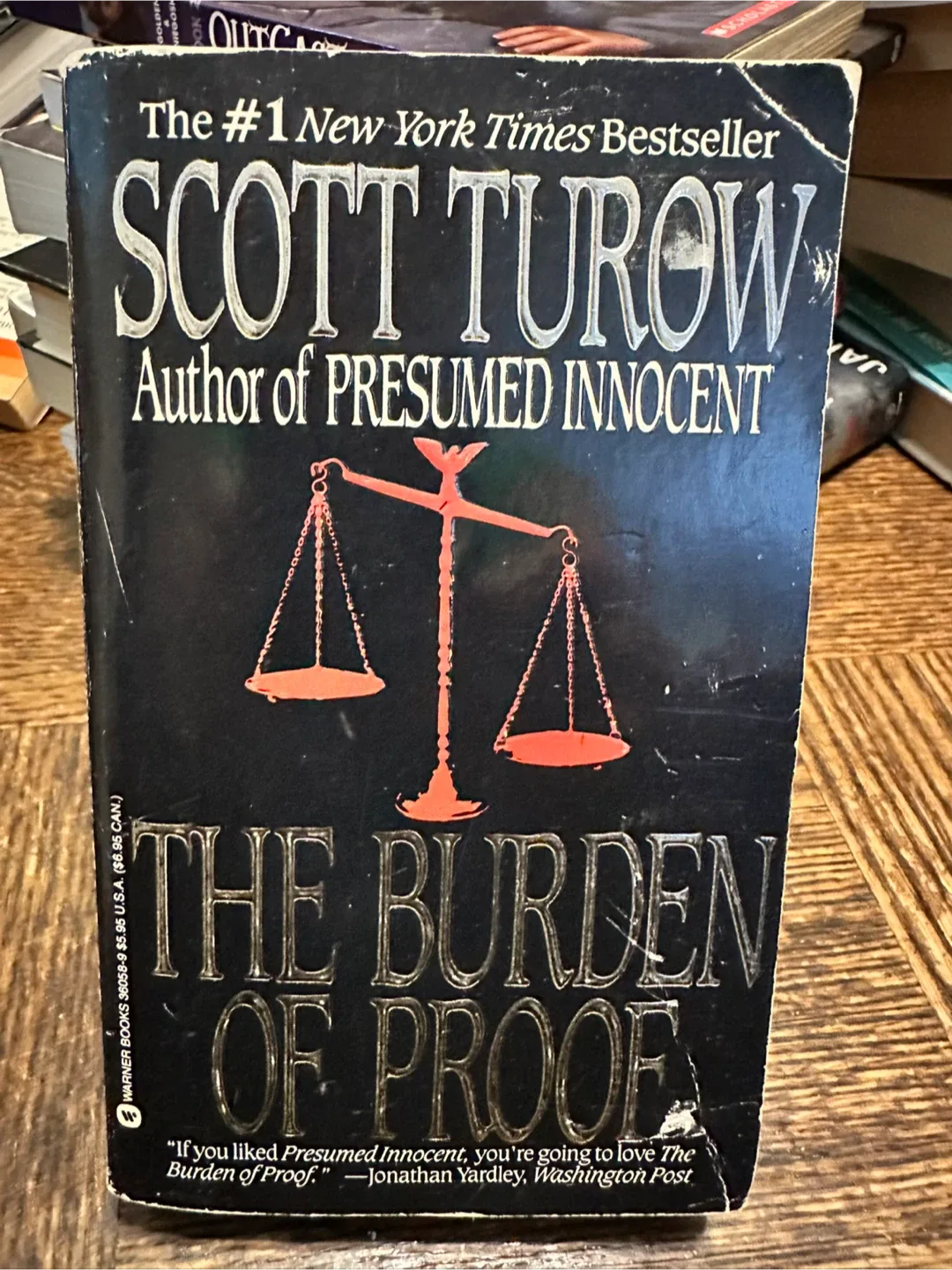 The Burden of Proof by Scott Turow thumbnail