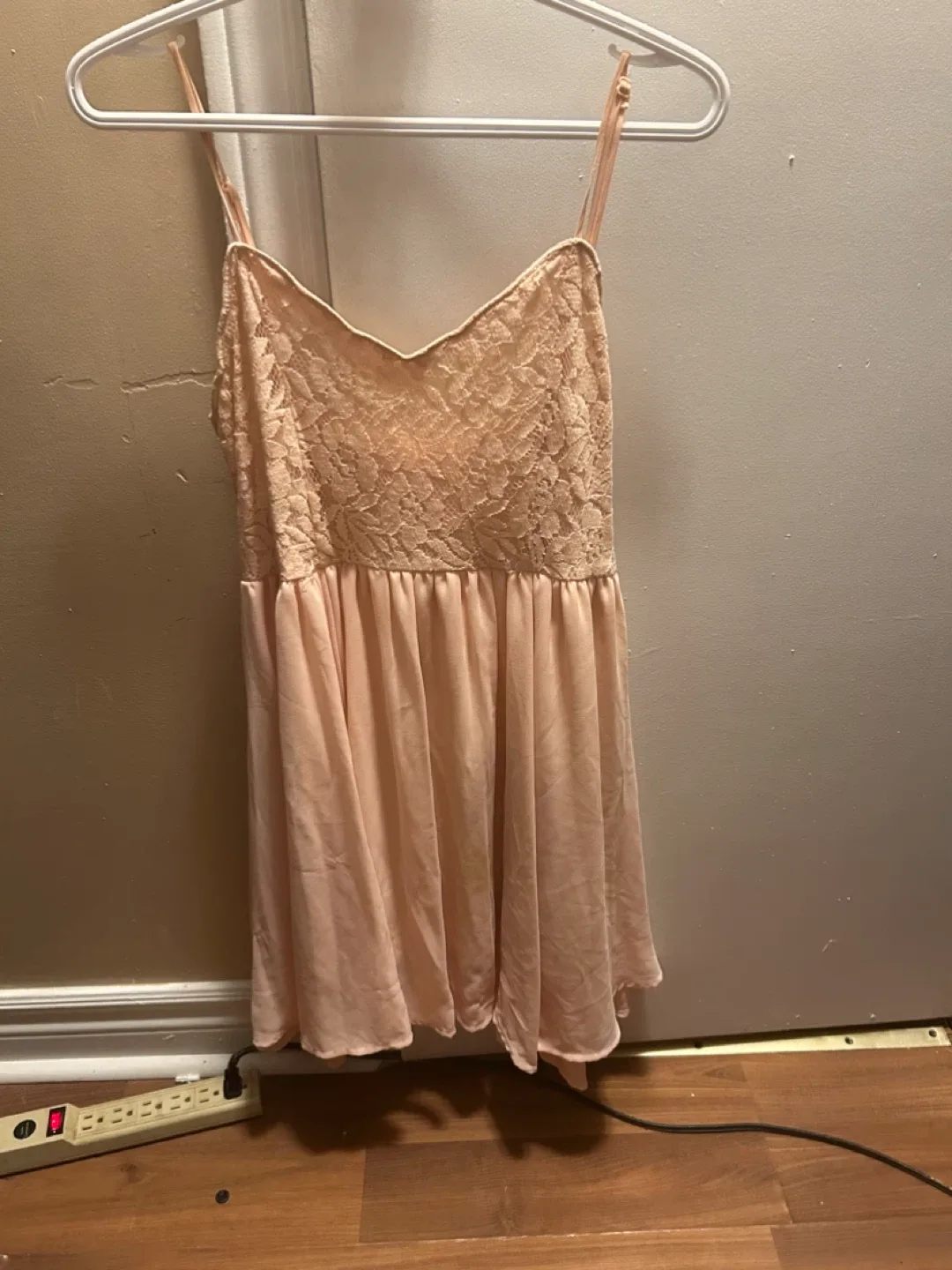 Pink Lace Dress thumbnail