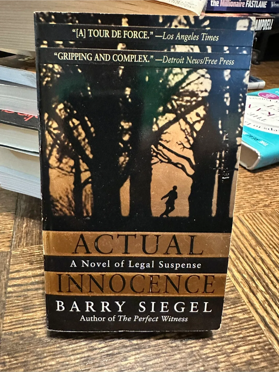 Actual Innocence by Barry Siegel Legal Suspense Novel thumbnail