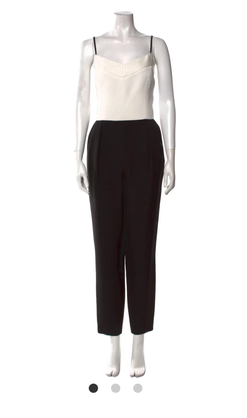 Ted Baker Black & White Jumpsuit