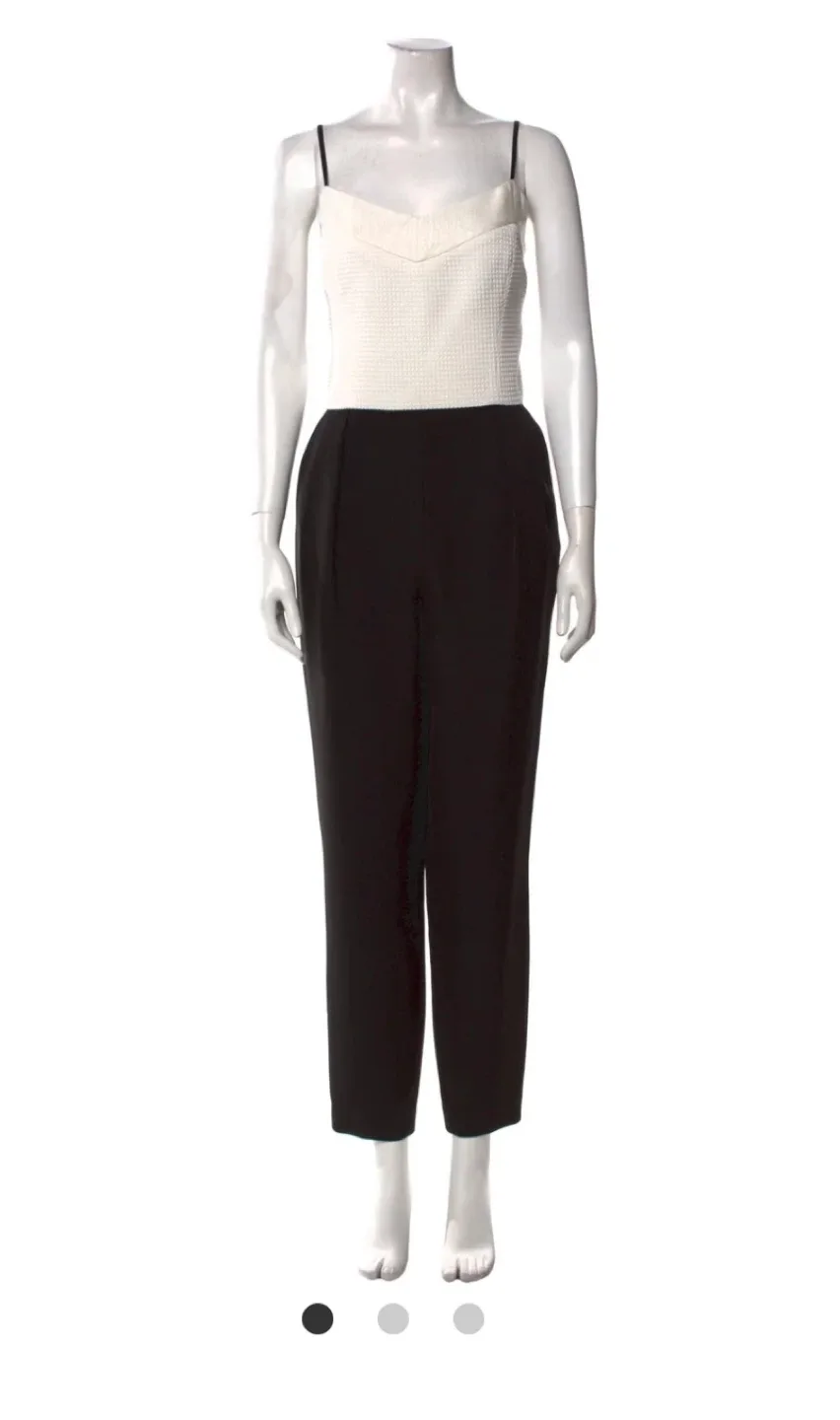 Ted Baker Black & White Jumpsuit thumbnail
