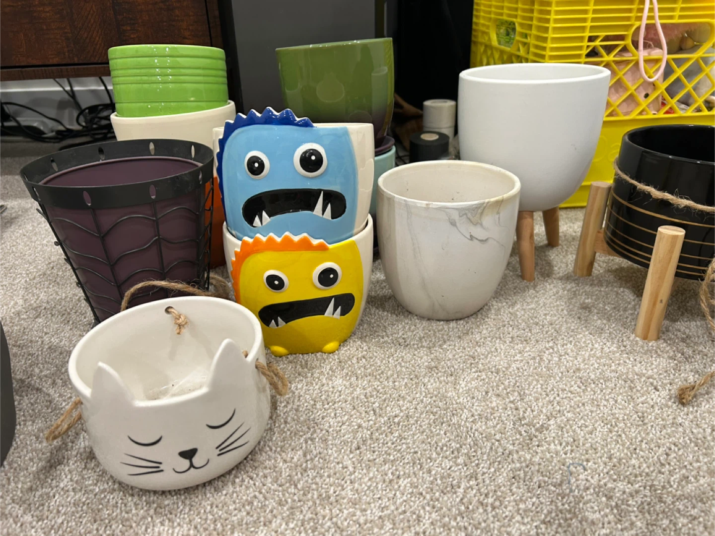 Assorted Decorative Plant Pots - photo 3