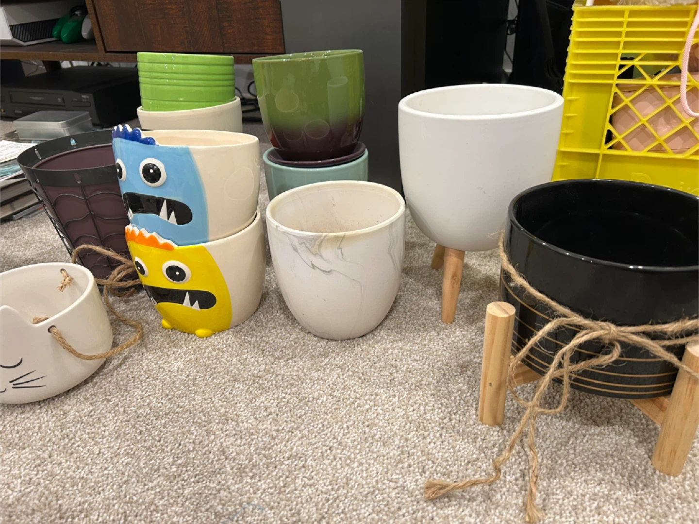 Assorted Decorative Plant Pots - photo 2