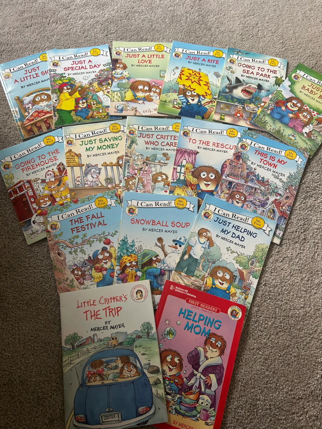 Little Critter "I Can Read” books Collection by Mercer Mayer
