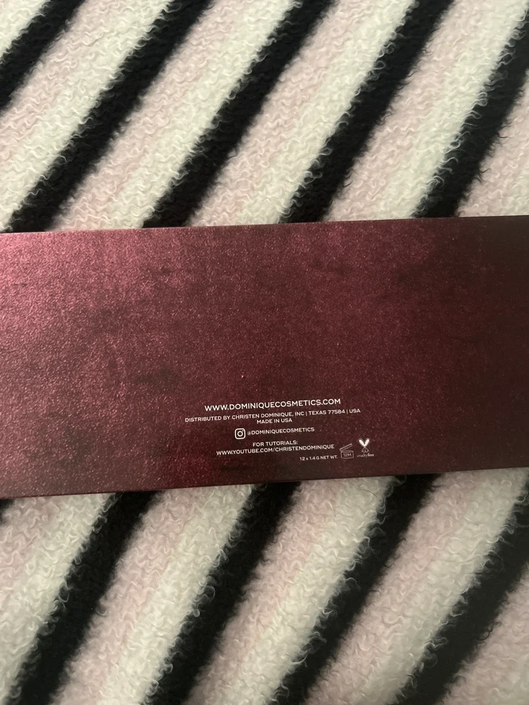 Dominique Cosmetics Berries & Cream Eyeshadow Palette image indicator(3)