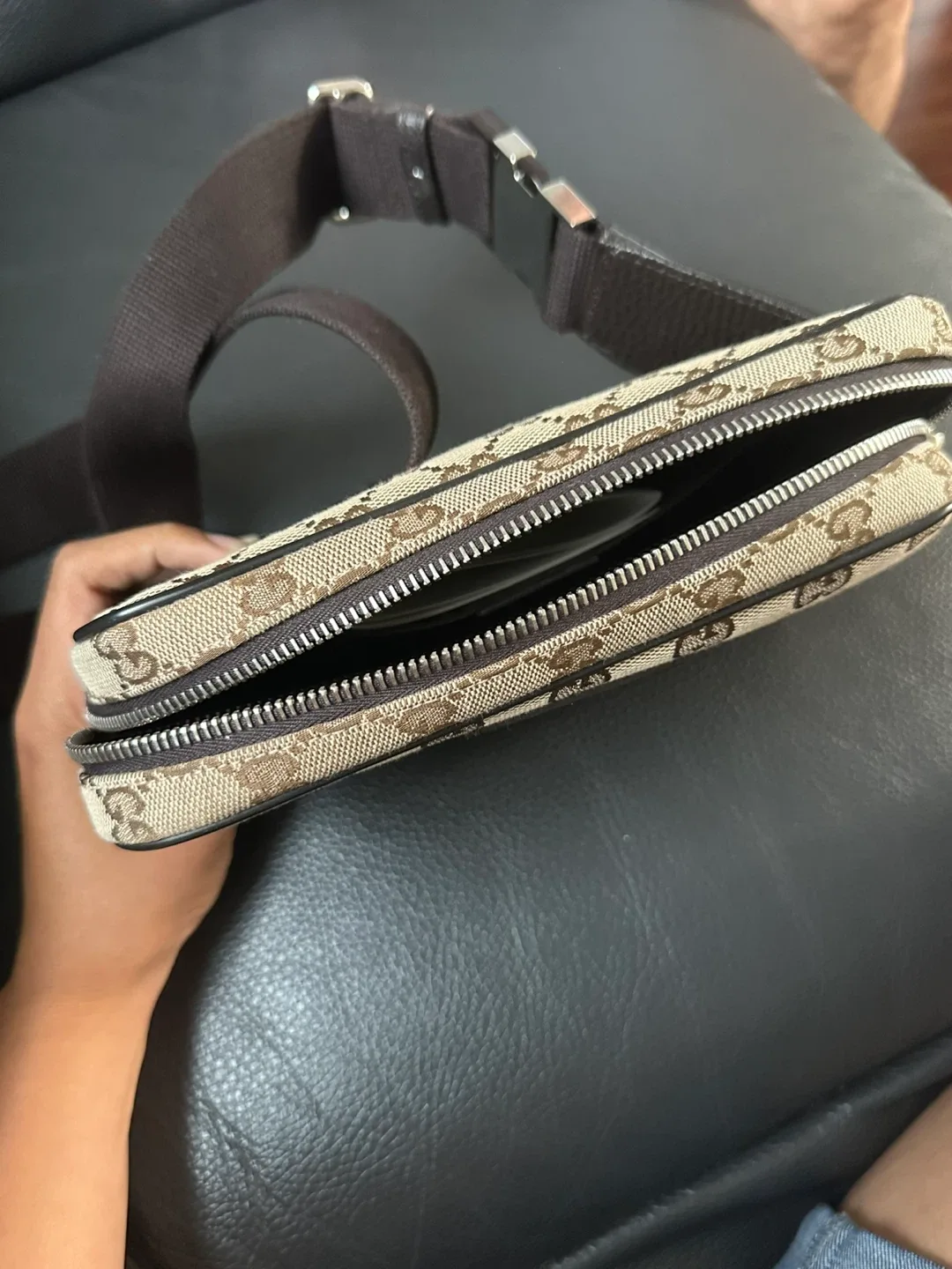 Gucci Canvas Belt Bag image indicator(5)