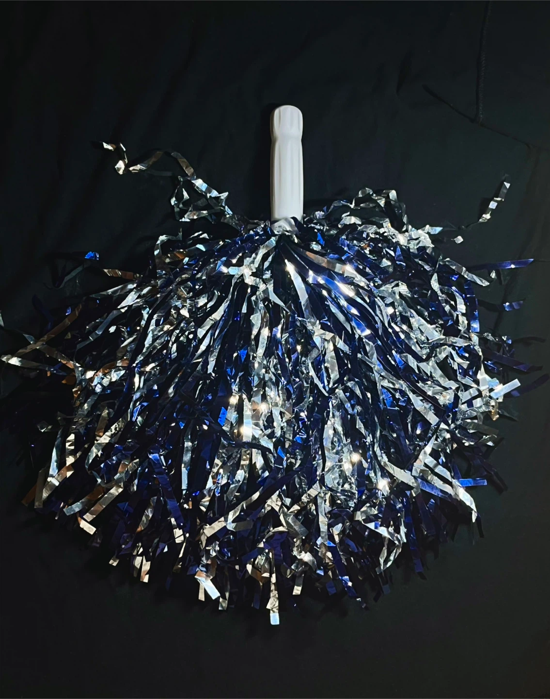 Cheering Pom Pom! (Blue and Silver)