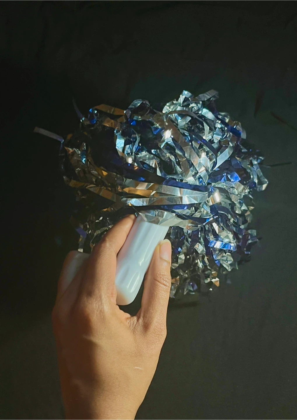 Cheering Pom Pom! (Blue and Silver) - photo 3