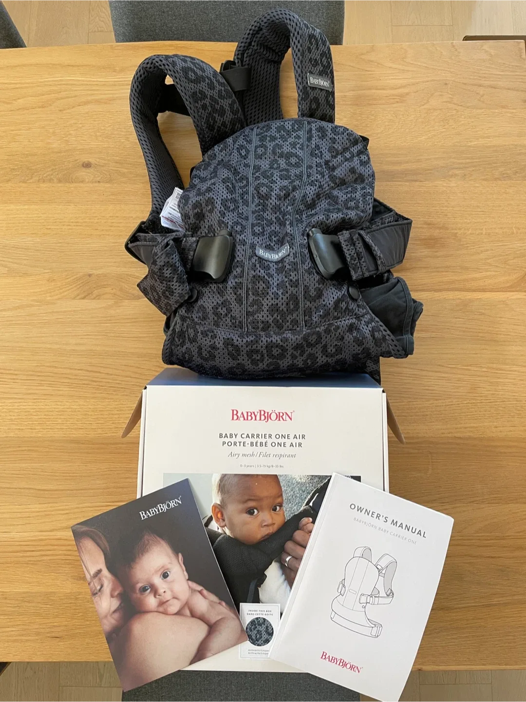 BabyBjorn Baby Carrier One Air (Mesh) - Leopard