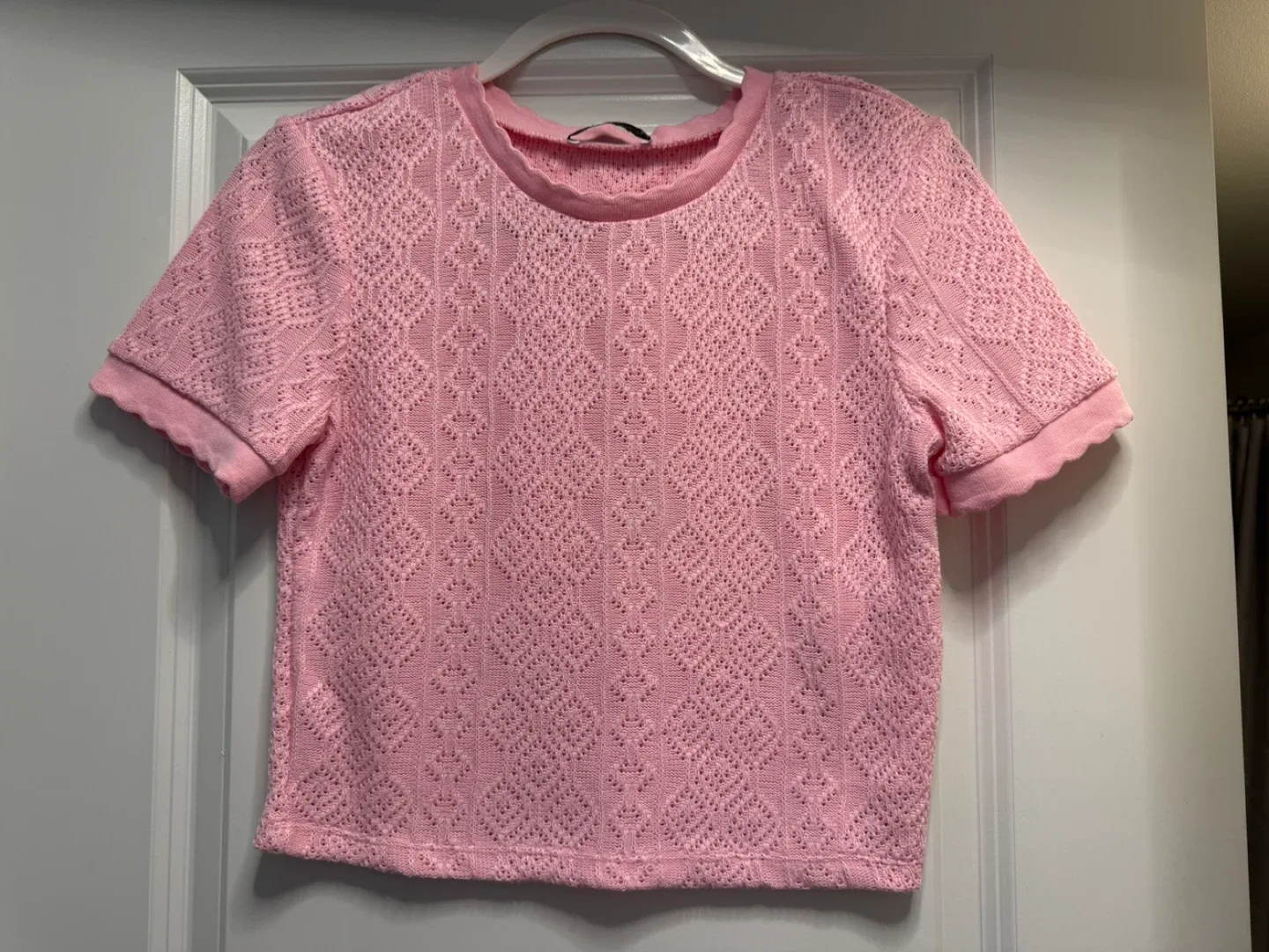 Zara Crop Knit Top thumbnail
