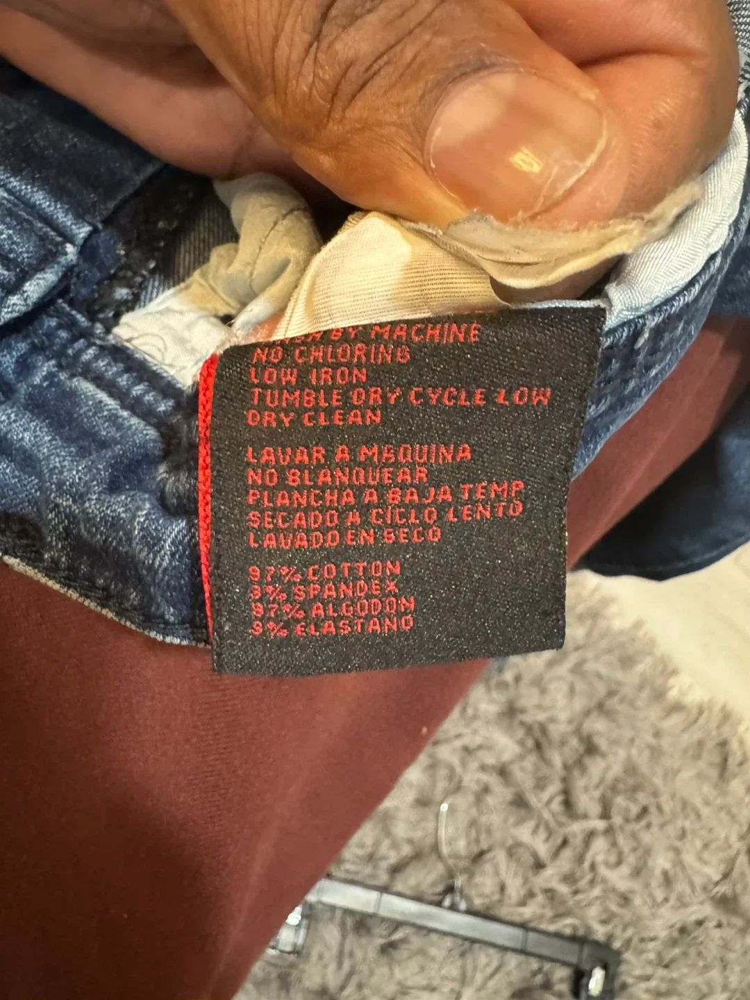 Ravmen Black label Distressed Denim Jeans image indicator(9)