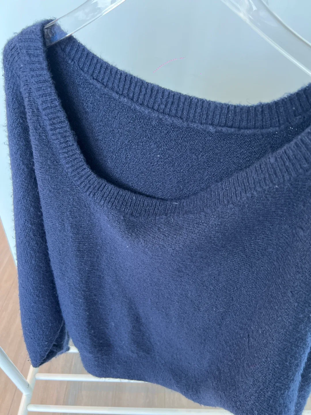 Navy Blue Knit Sweater image indicator(3)