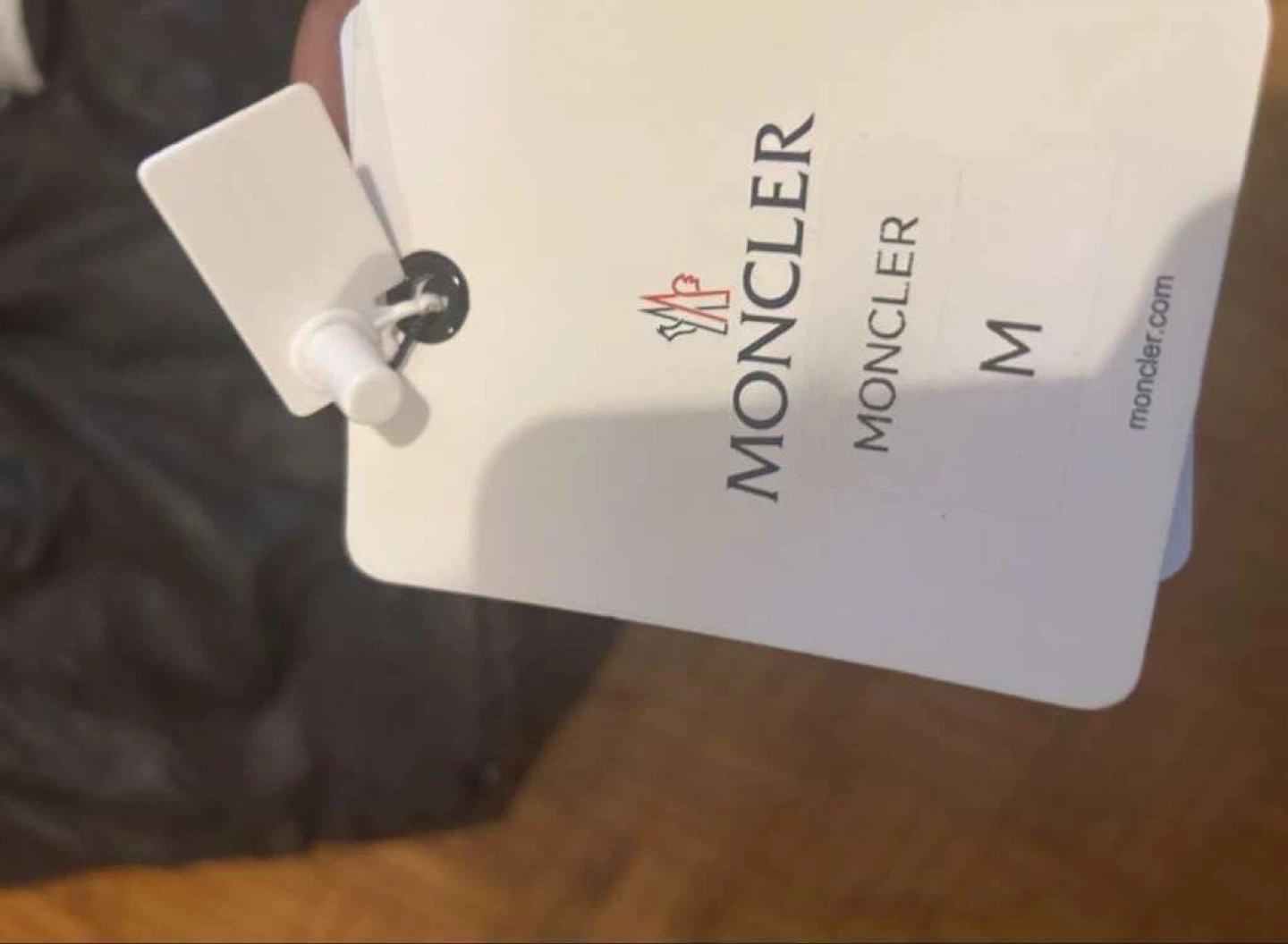 Moncler Black Padded Down Jacket - Size M - photo 5