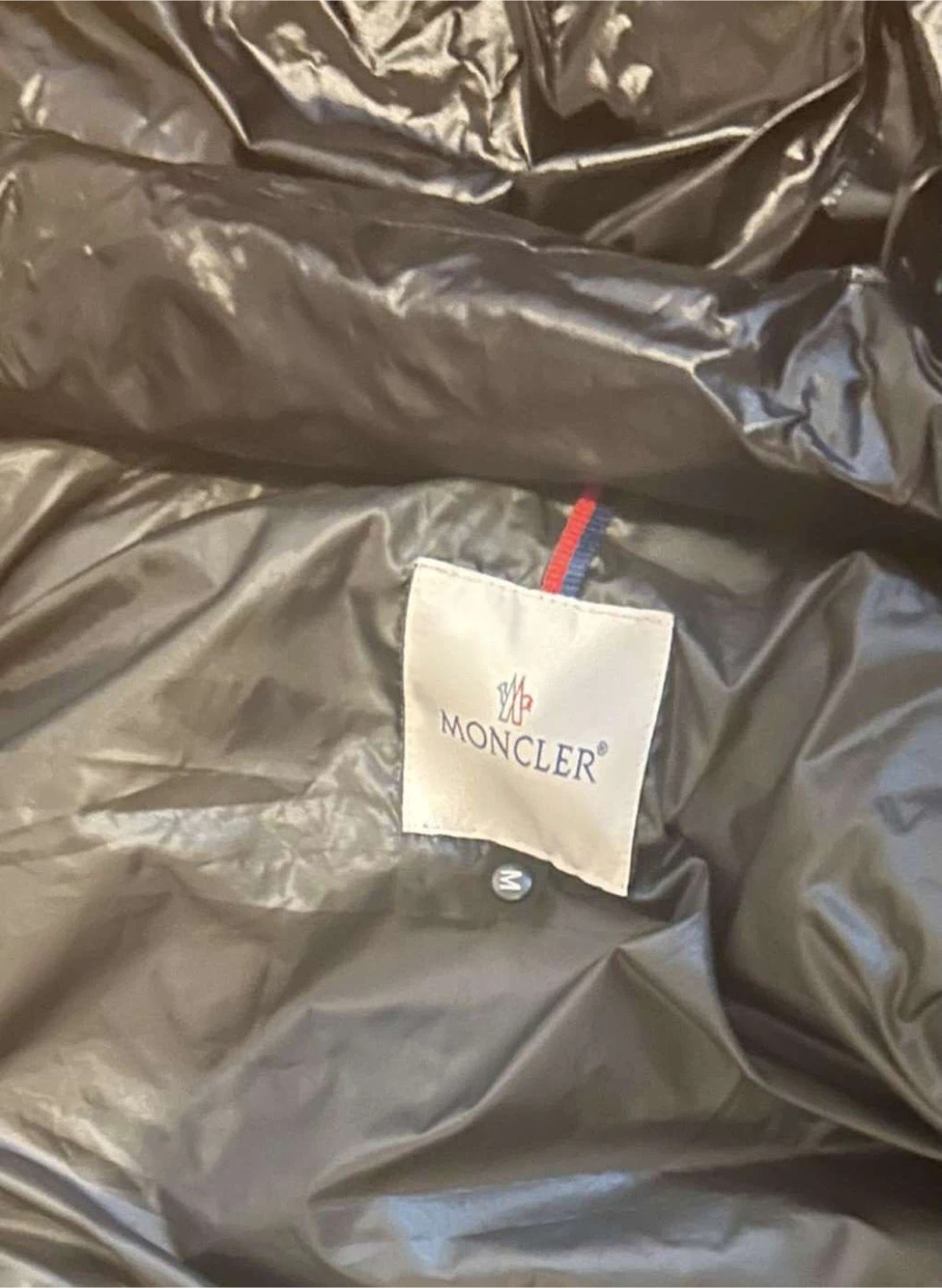 Moncler Black Padded Down Jacket - Size M - photo 3