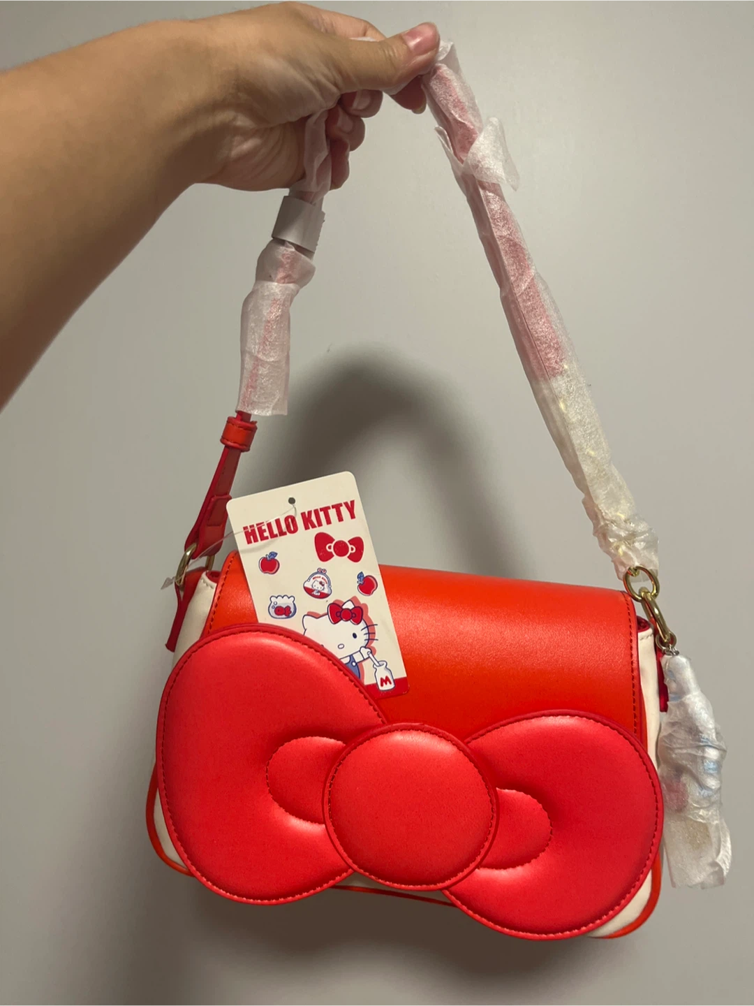 New Hello Kitty Red Bow Shoulder Bag