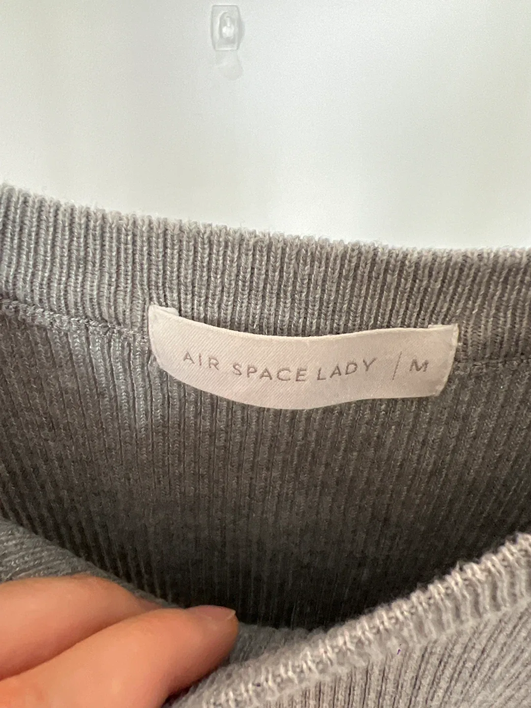 Air Space Lady Ribbed Tank Top - Size M image indicator(2)