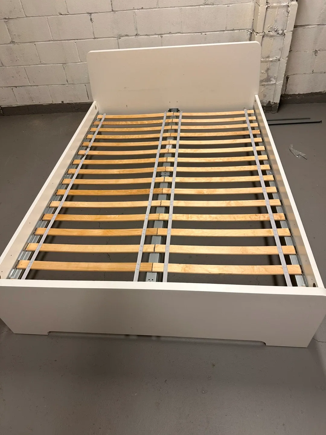 White Bed Frame - 80x40 full size thumbnail