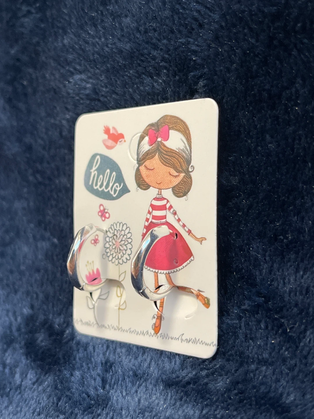 Girl's Silver 925 Earrings - New! - photo 2