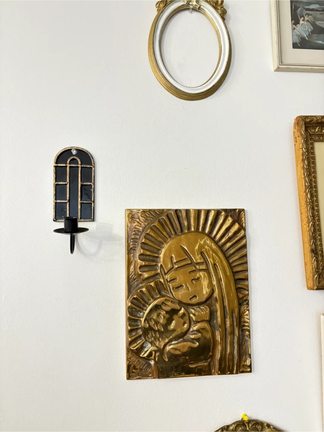 Black Candle Holder - Wall Mounted image indicator(3)