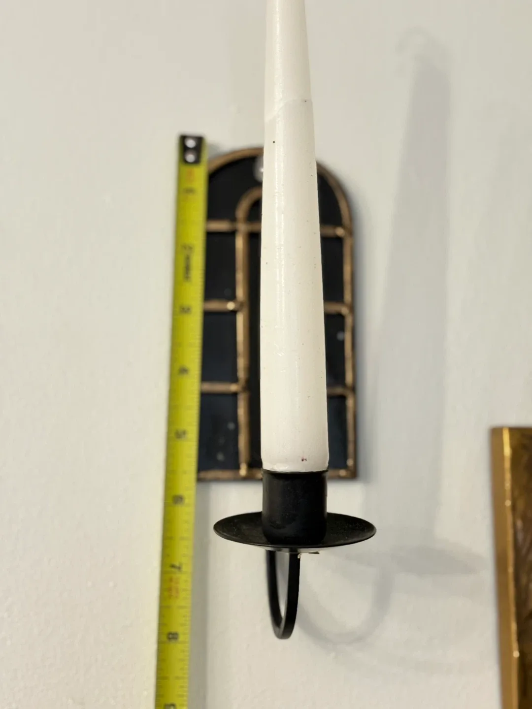 Black Candle Holder - Wall Mounted image indicator(7)