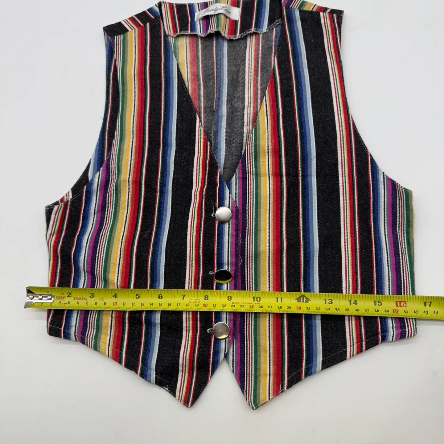 Vintage MandyHouse  Vest   Multicolor New Without Tag image indicator(10)
