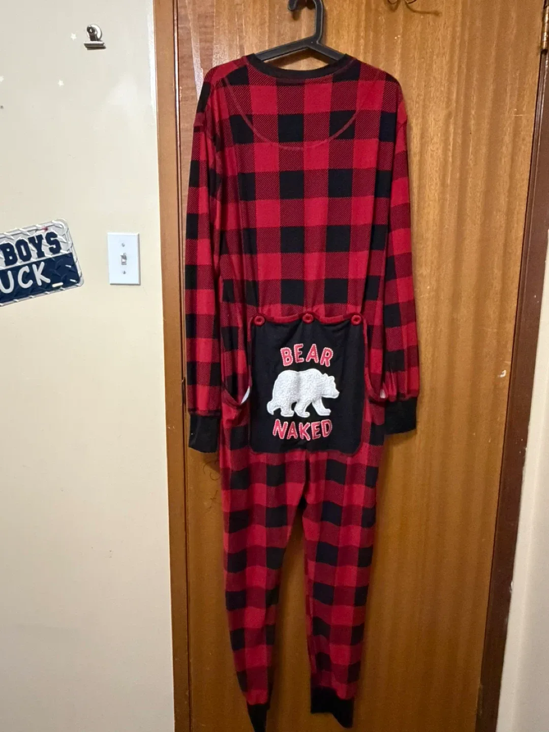 Adults Couple Plaid Onesie image indicator(4)