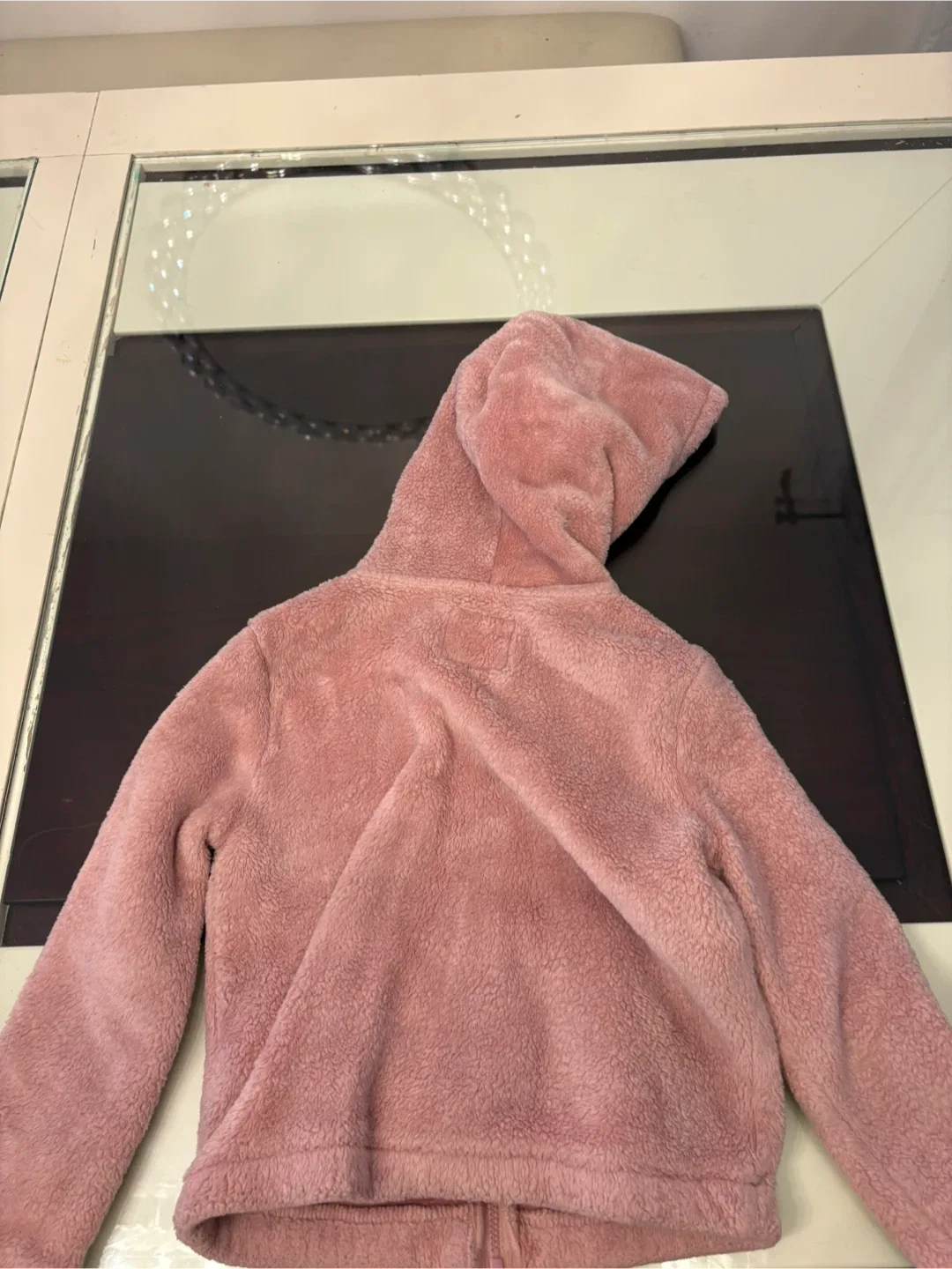 OshKosh B'gosh Pink Fleece Hoodie image indicator(2)