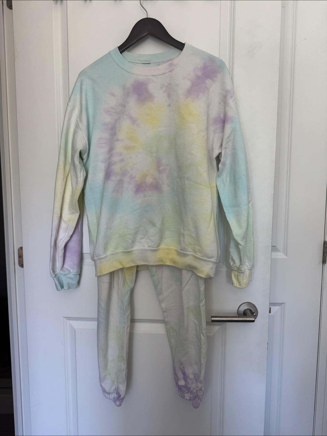 Pastel Tie Dye Lounge Set