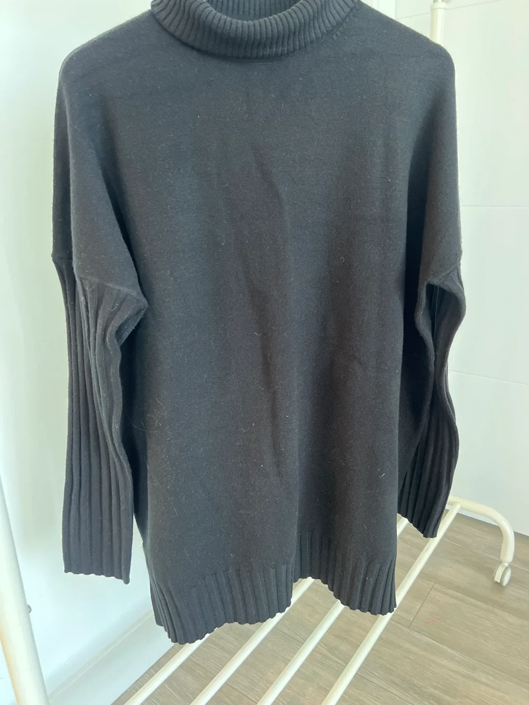 French Connection Black Turtleneck - Size S image indicator(3)