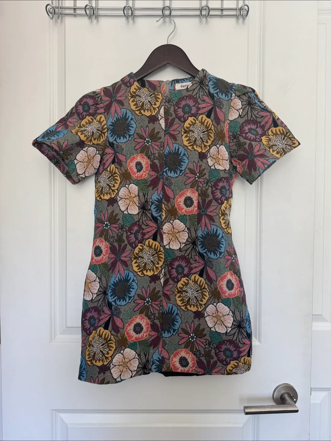 Durumi Floral Print Dress - XS thumbnail