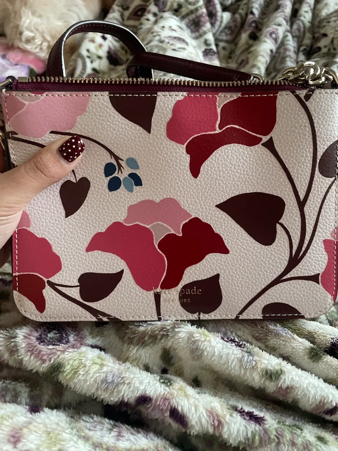 Kate Spade Floral Crossbody Bag thumbnail