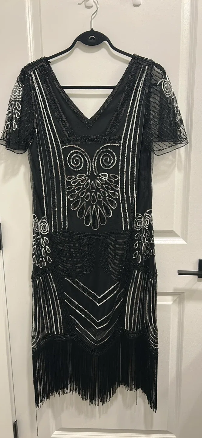 Suzy Shier Flapper Dress - Size L