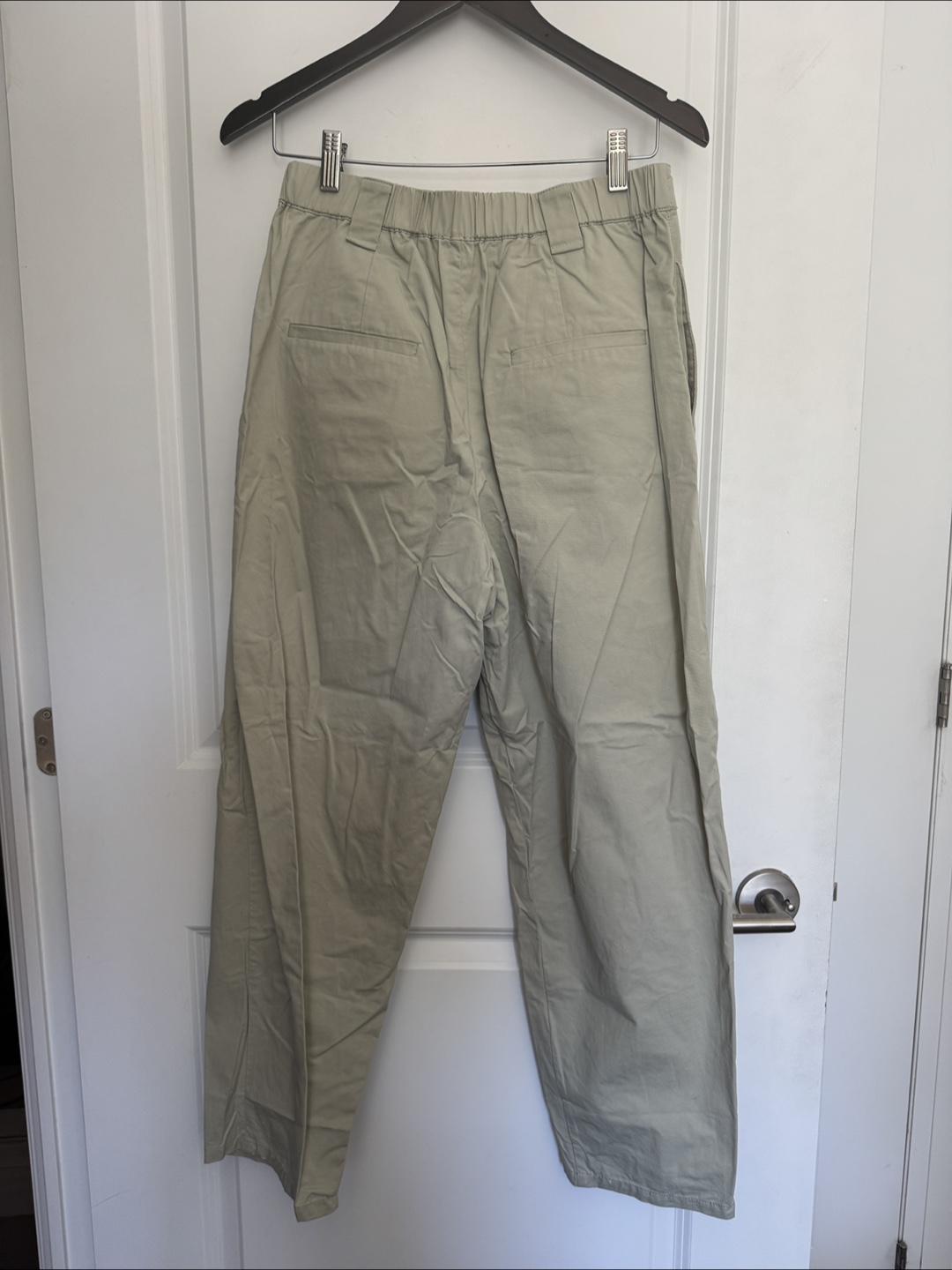MNG (Mango) sage green Pants - Size 8 - photo 3