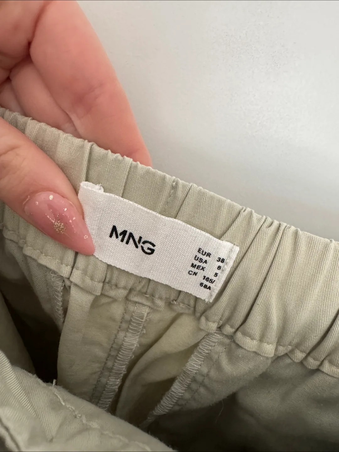 MNG (Mango) sage green Pants - Size 8 image indicator(2)