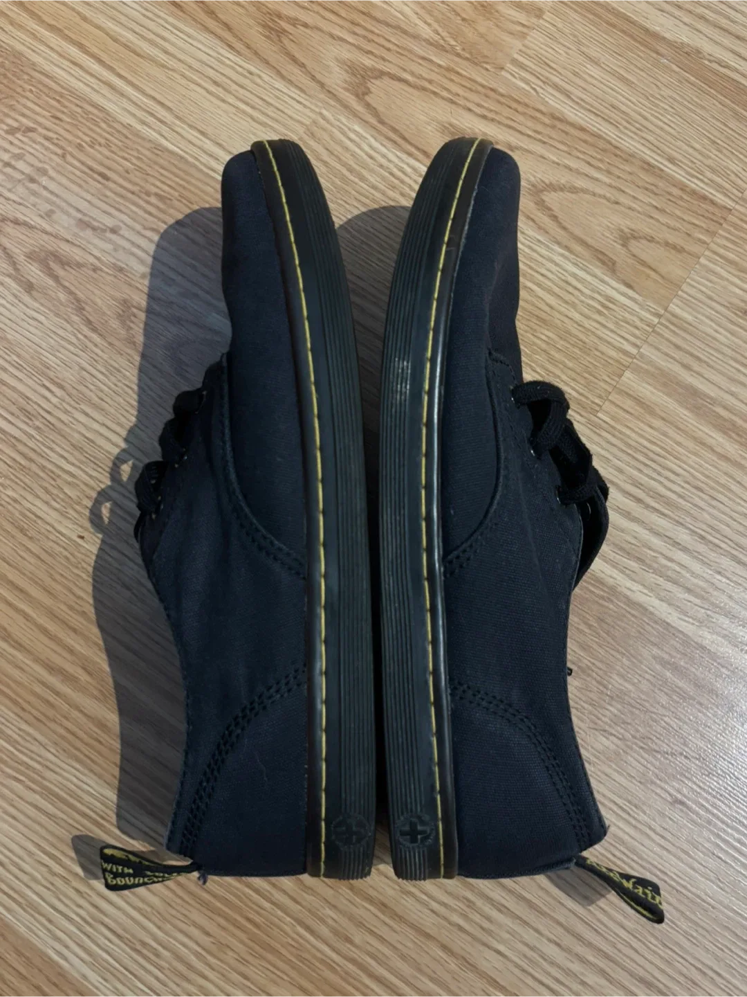 Dr. Martens Black Canvas Shoes - UA image indicator(3)